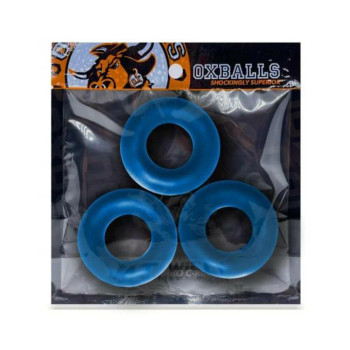 Oxballs Fat Willy 3-pack Jumbo Cockrings Flextpr Space Blue Oxballs Fat Willy 3-pack Jumbo Cockrings Flextpr Space Blue