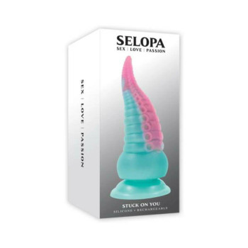 Selopa Stuck On You Rechargeable Vibrating Dildo Silicone Multicolor Selopa Stuck On You Rechargeable Vibrating Dildo Silicone Multicolor