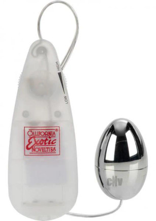 Pocket Exotics Vibrating Silver Egg - 716770080264 Pocket Exotics Vibrating Silver Egg - 716770080264