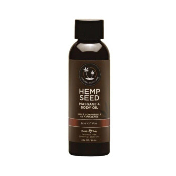 Earthly Body Massage Oil Isle Of You 2oz - 814487021614 Earthly Body Massage Oil Isle Of You 2oz - 814487021614