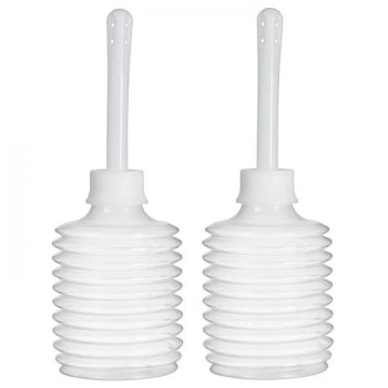 Cloud 9 Fresh + Portable Anal Enema Douche 3.3oz EZ Squeeze Bulb 2 Pack - 685239852615 Cloud 9 Fresh + Portable Anal Enema Douche 3.3oz EZ Squeeze Bulb 2 Pack - 685239852615