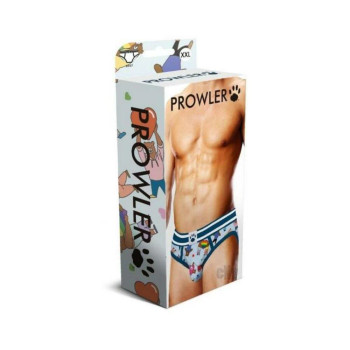 Prowler Bears W/hearts Brief Xxl Blu Prowler Bears W/hearts Brief Xxl Blu