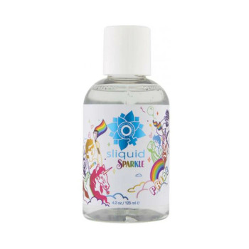 Sliquid Naturals Sparkle Pride Water Based Lube - 4.2 Oz Sliquid Naturals Sparkle Pride Water Based Lube - 4.2 Oz
