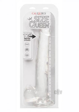 Size Queen 12 Clear Size Queen 12 Clear