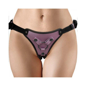 Ouch! Metallic Strap On Harness Rose Gold Ouch! Metallic Strap On Harness Rose Gold