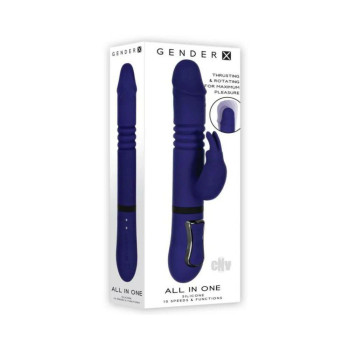 Gender X All In One Thrusting Rabbit Purple Gender X All In One Thrusting Rabbit Purple