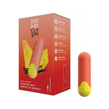 Romp Riot Bullet Vibrator - Orange Romp Riot Bullet Vibrator - Orange