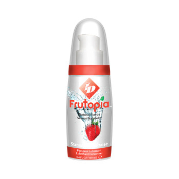 Id Frutopia Strawberry Flavored Lubricant 3.4 Fl Oz Id Frutopia Strawberry Flavored Lubricant 3.4 Fl Oz