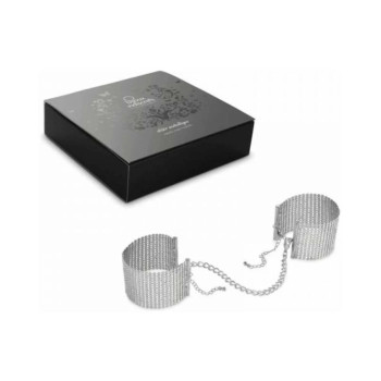 Bijoux Indiscrets Desir Metallique Mesh Handcuffs Silver Bijoux Indiscrets Desir Metallique Mesh Handcuffs Silver