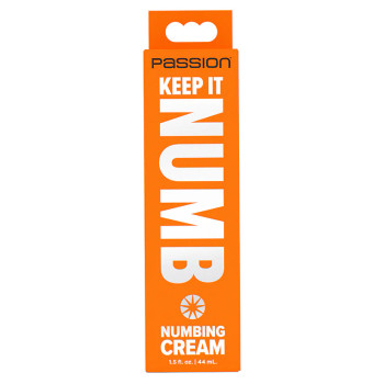 Passion Lubricants Keep It Numb Numbing Cream 1.5 oz.