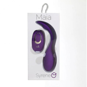 Syrene Remote Control Luxury USB Bullet Vibrator Purple - 5060311472427