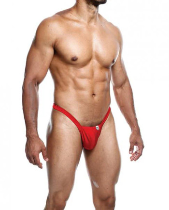 Male Basics Y Buns Thong Red Xl Male Basics Y Buns Thong Red Xl
