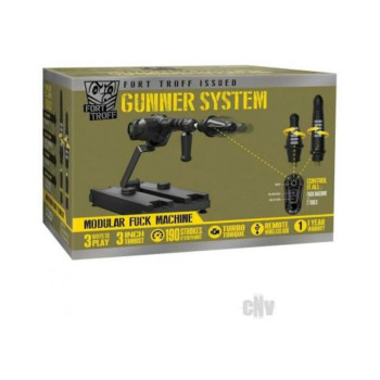 Fort Troff Ft Gunner 3-in-1 Remote-controlled Modular Fuck Machine Black Fort Troff Ft Gunner 3-in-1 Remote-controlled Modular Fuck Machine Black