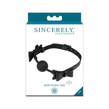 Sincerely Bow Tie Ball Gag Sincerely Bow Tie Ball Gag