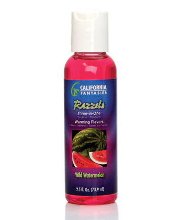 Razzels Warming Lubricant - 2.5 oz Wild Watermelon Razzels Warming Lubricant - 2.5 oz Wild Watermelon