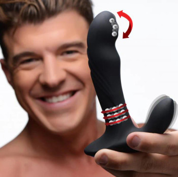 17X P-Trigasm 3 in 1 Silicone Prostate Stimulator Black 17X P-Trigasm 3 in 1 Silicone Prostate Stimulator Black