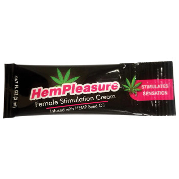 HemPleasure Female Stimulation Cream Foil 2ml HemPleasure Female Stimulation Cream Foil 2ml