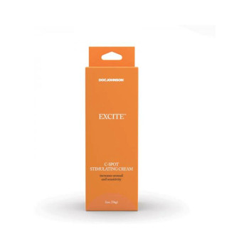Doc Johnson Excite C-spot Stimulating Cream 2 Oz. Doc Johnson Excite C-spot Stimulating Cream 2 Oz.