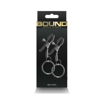 Bound Nipple Clamps C2 Gunmetal