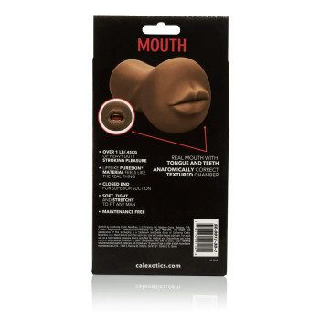 Stroke It Mouth - Brown Stroke It Mouth - Brown
