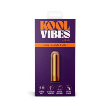 Kool Vibes Rechargeable Mini Bullet Tangerine
