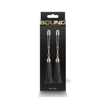 Bound Nipple Clamps T1 Black