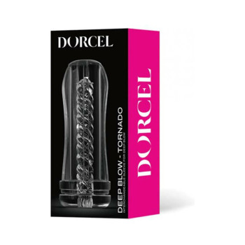 Dorcel Deep Blow Tornado Sleeve - Clear Dorcel Deep Blow Tornado Sleeve - Clear