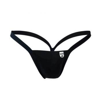 Mob Y Buns Thong Black Medium Mob Y Buns Thong Black Medium