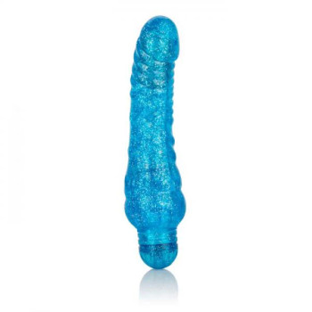 Sparkle Glitter Jack Blue Vibrator - 716770091284