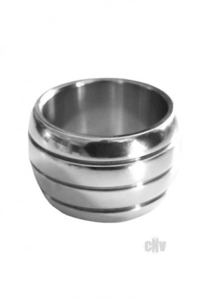 Stainless Steel Round Cock Ring 45mm Slv Stainless Steel Round Cock Ring 45mm Slv
