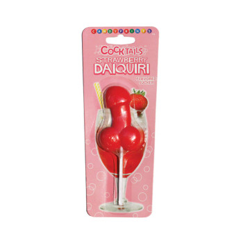 Strawberry Daquiri Cocktail Sucker Strawberry Daquiri Cocktail Sucker