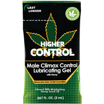 Higher Control Male Climax Control Gel Foil Higher Control Male Climax Control Gel Foil