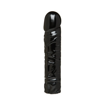 Vac-U-Lock 8" CodeBlack Classic Dong - Black - 782421026394 Vac-U-Lock 8" CodeBlack Classic Dong - Black - 782421026394