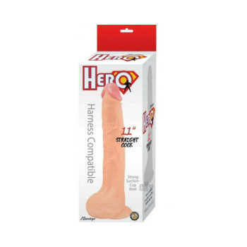 Hero Straight Cock 11 White Hero Straight Cock 11 White