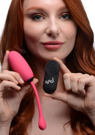 Remote Control 28x Silicone Plush Egg - Pink Remote Control 28x Silicone Plush Egg - Pink