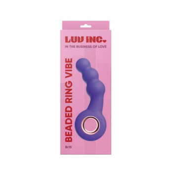 Luv Inc Br15: Beaded Ring Vibe Purple Luv Inc Br15: Beaded Ring Vibe Purple