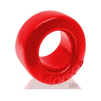 Oxballs Cock-b Bulge Cockring Silicone Red Oxballs Cock-b Bulge Cockring Silicone Red