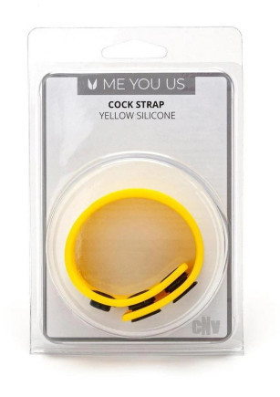 Myu Silicone Cock Strap Yellow Myu Silicone Cock Strap Yellow
