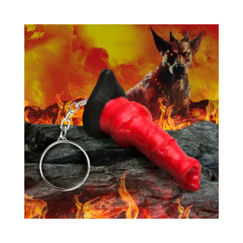 Hell Hound Mini Dildo Key Chain