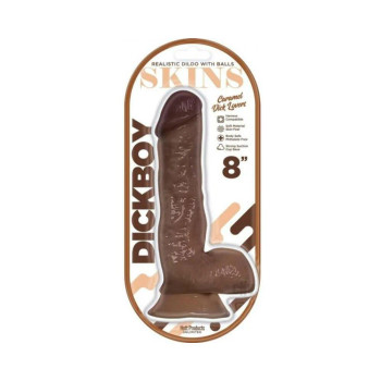 Dickboy Skins Dildo 8 In. Caramel Lovers Dickboy Skins Dildo 8 In. Caramel Lovers
