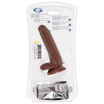 CLOUD 9 DUAL DENSITY DILDO TOUCH 6IN W/ BALLS BROWN CLOUD 9 DUAL DENSITY DILDO TOUCH 6IN W/ BALLS BROWN