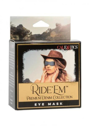Ride Em Premium Denim Coll Eye Mask Ride Em Premium Denim Coll Eye Mask
