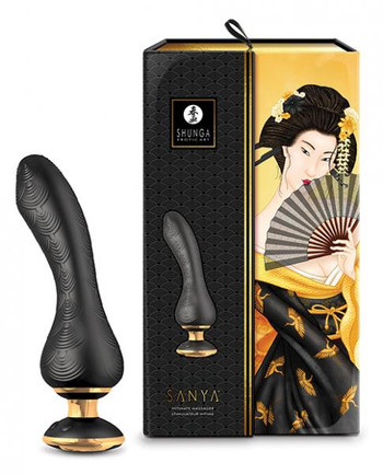 Shunga Sanya Intimate Massager - Black Shunga Sanya Intimate Massager - Black