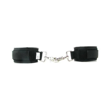 Kinklab Neoprene Black On Black Cuffs Kinklab Neoprene Black On Black Cuffs