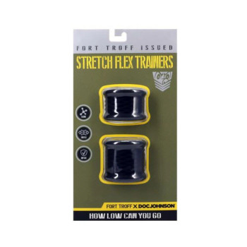 Fort Troff Stretch Flex Trainers Black Fort Troff Stretch Flex Trainers Black