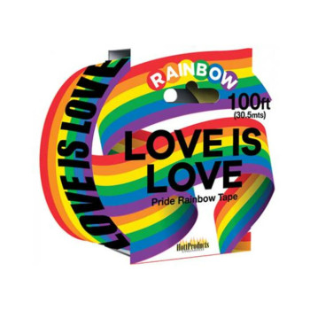 Love Is Love - Rainbow Style - Caution Party Tape - 100'