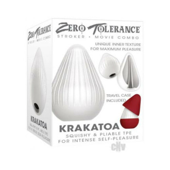 Zt Krakatoa Stroker White Zt Krakatoa Stroker White