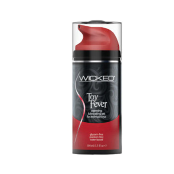 Wicked Toy Fever Warming Glyercin-free Gel For Intimate Toys 3.3 Fl Oz/100ml Wicked Toy Fever Warming Glyercin-free Gel For Intimate Toys 3.3 Fl Oz/100ml