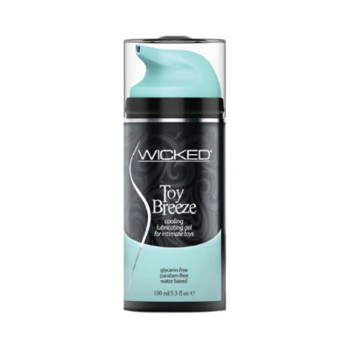 Wicked Toy Breeze Cooling Glyercin-free Gel For Intimate Toys 3.3 Fl Oz/100ml Wicked Toy Breeze Cooling Glyercin-free Gel For Intimate Toys 3.3 Fl Oz/100ml