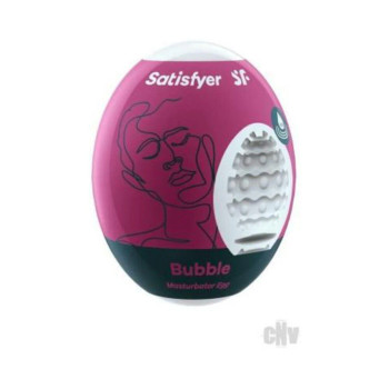 Satisfyer Masturbator Egg Bubble Purple